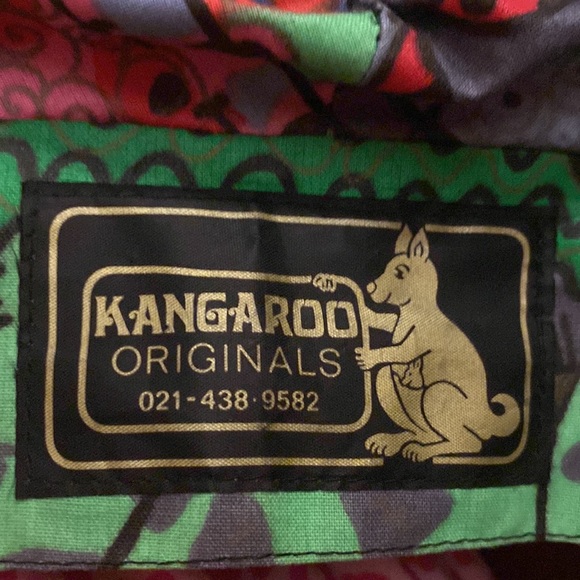 Vintage 80s multi-color animal print oversized jacket - Picture 8 of 11